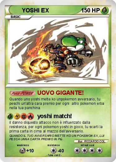 Pokemon YOSHI EX