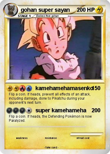 Pokemon gohan super sayan Pokemon gohan super sayan