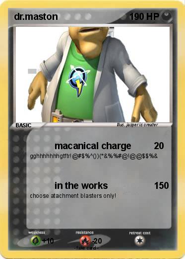 Pokemon dr.maston