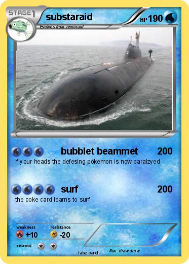 Pokemon substaraid