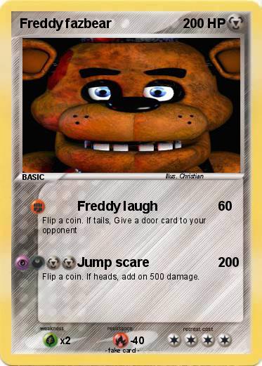 Pokemon Freddy fazbear