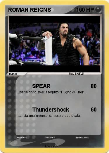 Pokemon ROMAN REIGNS