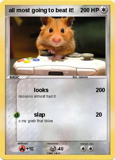 Pokemon all most going to beat it!