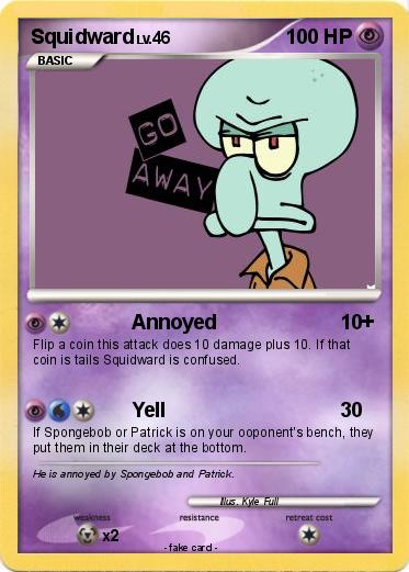 Pokemon Squidward