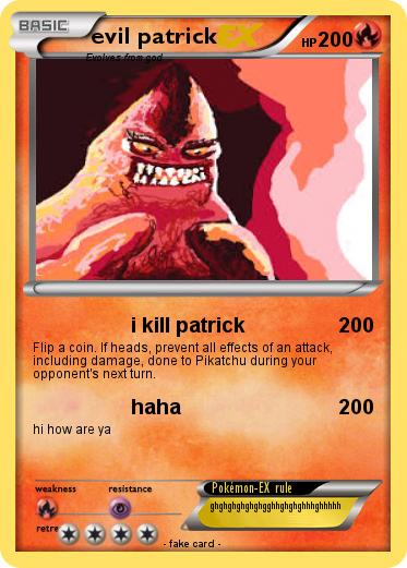 Pokemon evil patrick