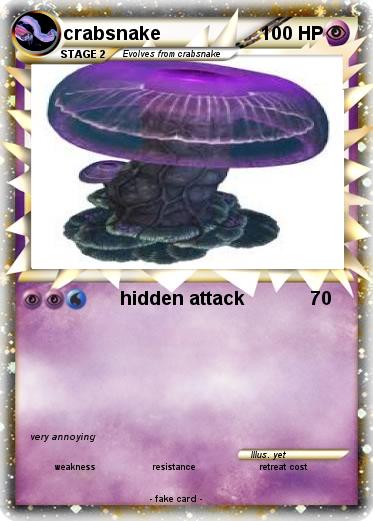 Pokemon crabsnake