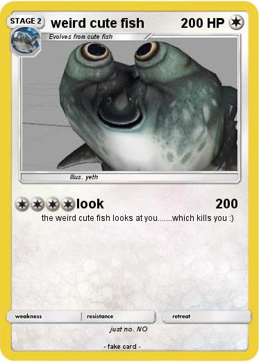 Pokemon weird cute fish