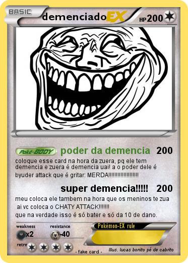 Pokemon demenciado