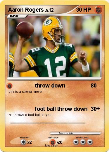 Pokemon Aaron Rogers