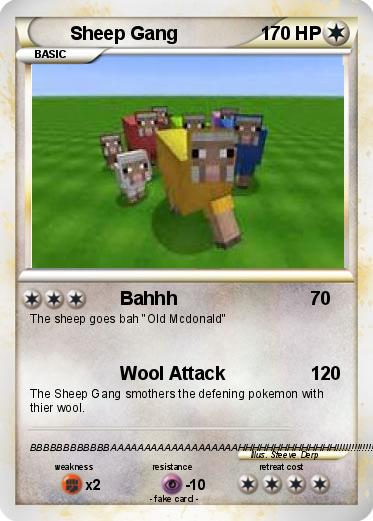 Pokemon Sheep Gang