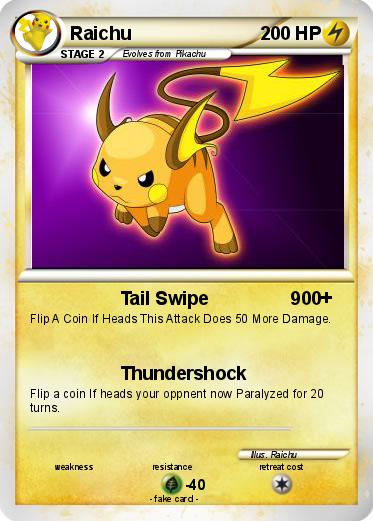 Pokemon Raichu