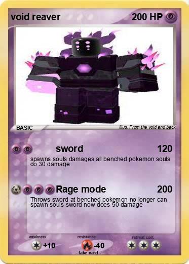 Pokemon void reaver