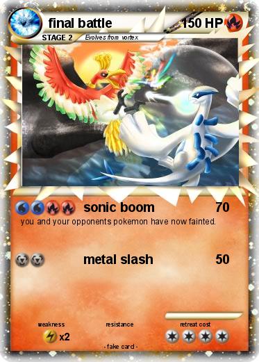 Pokemon final battle