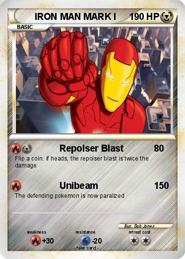 Pokemon IRON MAN MARK I
