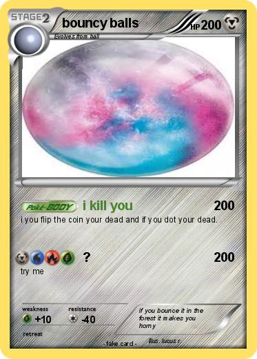 Pokemon bouncy balls