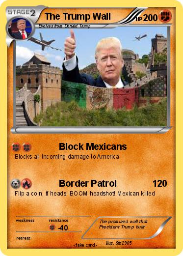 Pokemon The Trump Wall