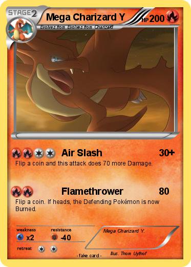 Pokemon Mega Charizard Y