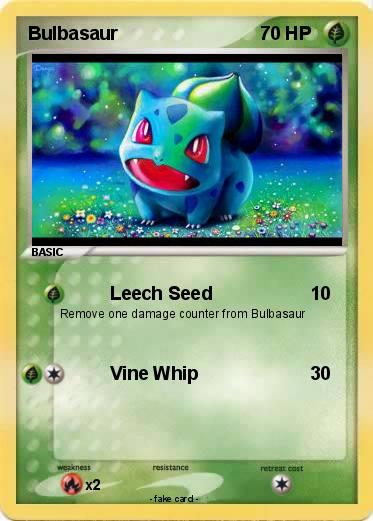 Pokemon Bulbasaur
