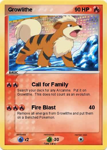 Pokemon Growlithe
