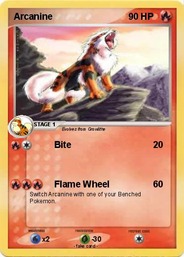 Pokemon Arcanine