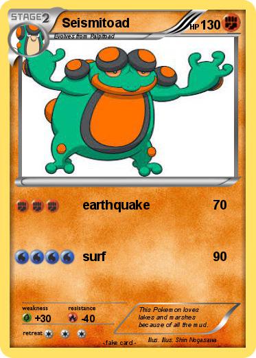 Pokemon Seismitoad