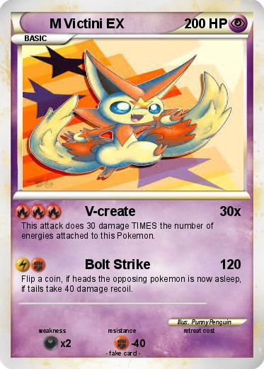 Pokemon M Victini EX
