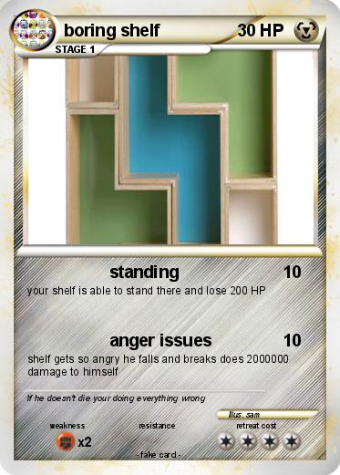 Pokemon boring shelf Pokemon boring shelf