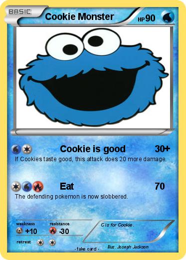 Pokemon Cookie Monster