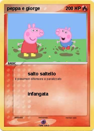 Pokemon peppa e giorge