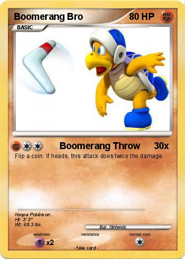 Pokemon Boomerang Bro