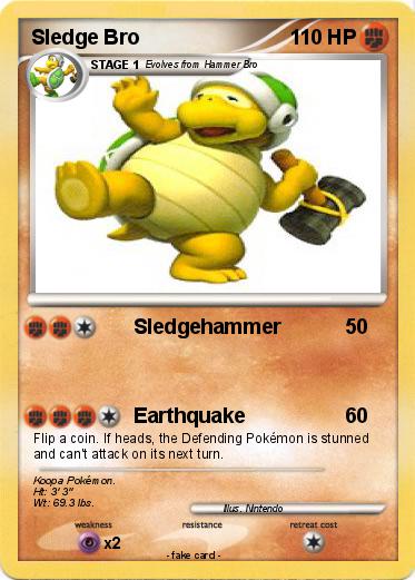 Pokemon Sledge Bro