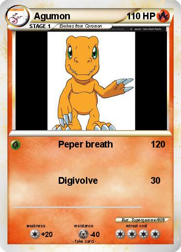 Pokemon Agumon