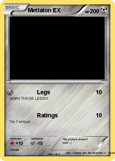 Pokemon Mettaton EX