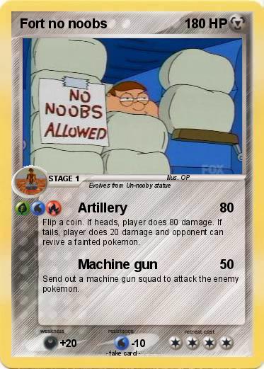 Pokemon Fort no noobs