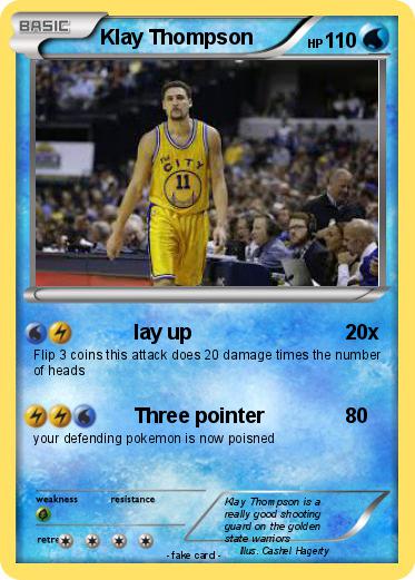 Pokemon Klay Thompson