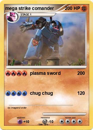 Pokemon mega strike comander