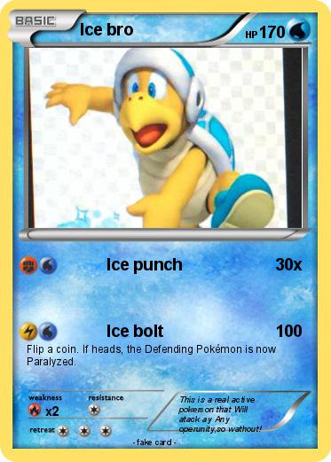 Pokemon Ice bro
