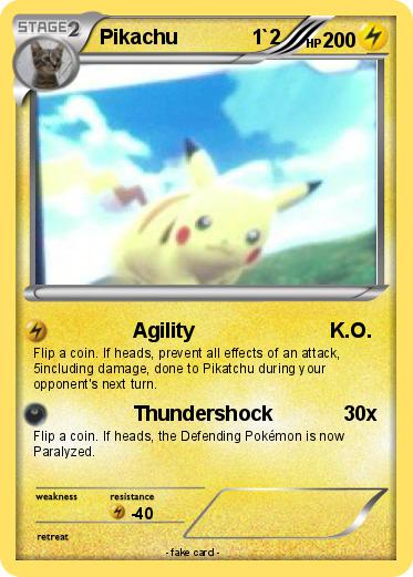 Pokemon Pikachu             1`2