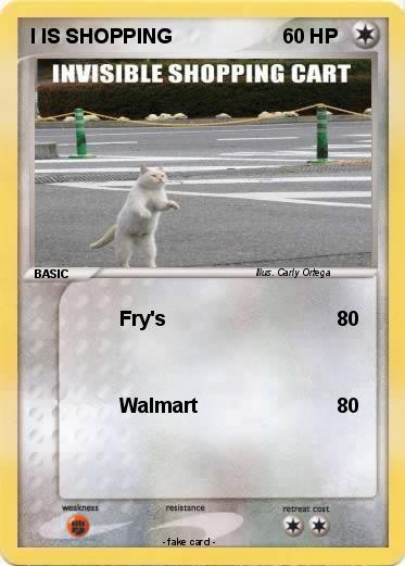 Pokemon I IS SHOPPING