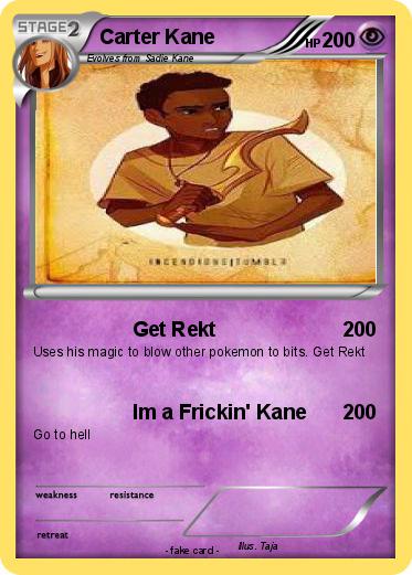 Pokemon Carter Kane