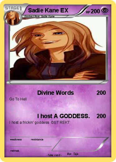 Pokemon Sadie Kane EX