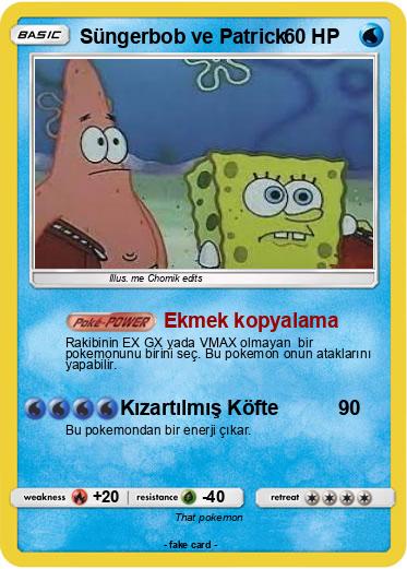Pokemon Süngerbob ve Patrick