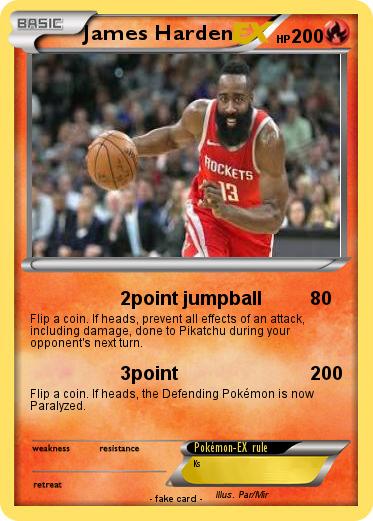Pokemon James Harden