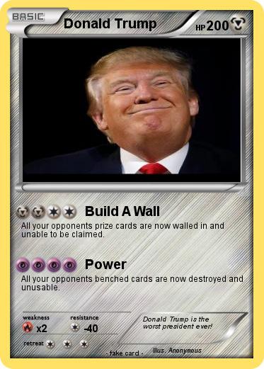Pokemon Donald Trump