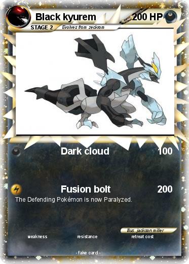 Pokemon Black kyurem