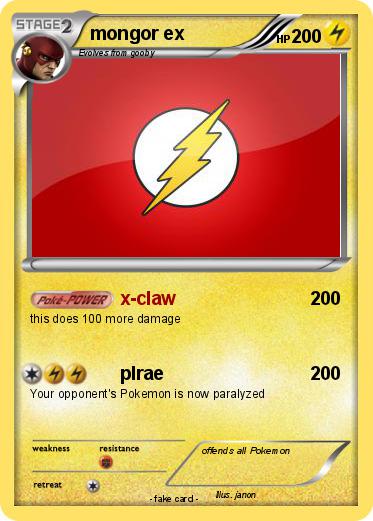 Pokemon mongor ex