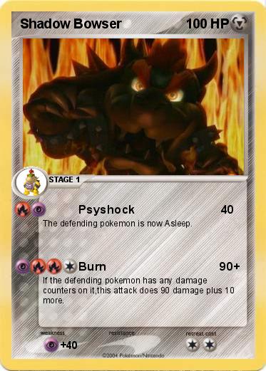 Pokemon Shadow Bowser
