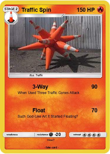 Pokemon Traffic Spin