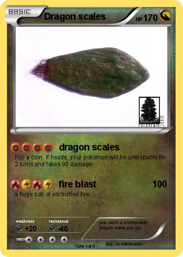 Pokemon Dragon scales