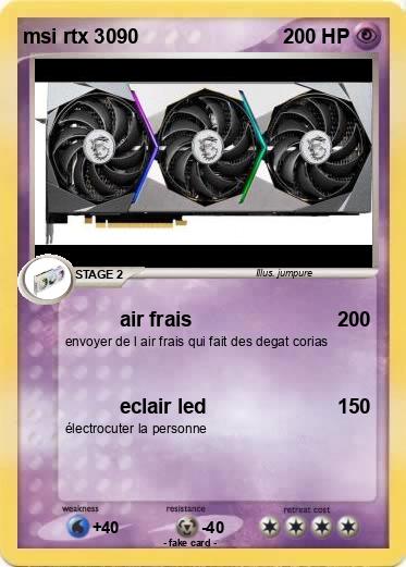 Pokemon msi rtx 3090